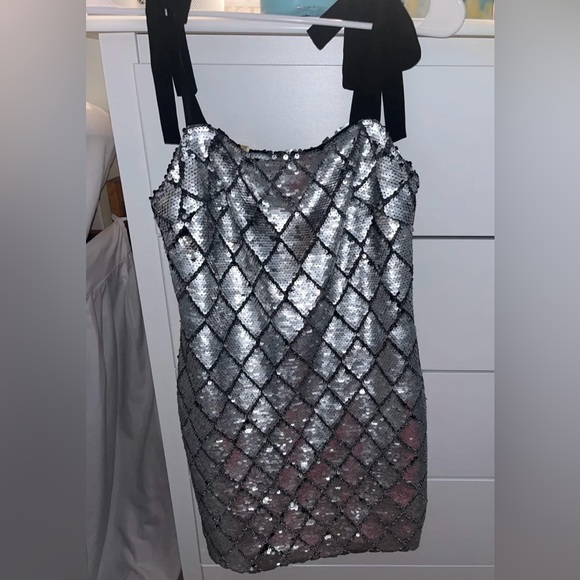 Altar’d State Sequined Mini Dress - Picture 1 of 3